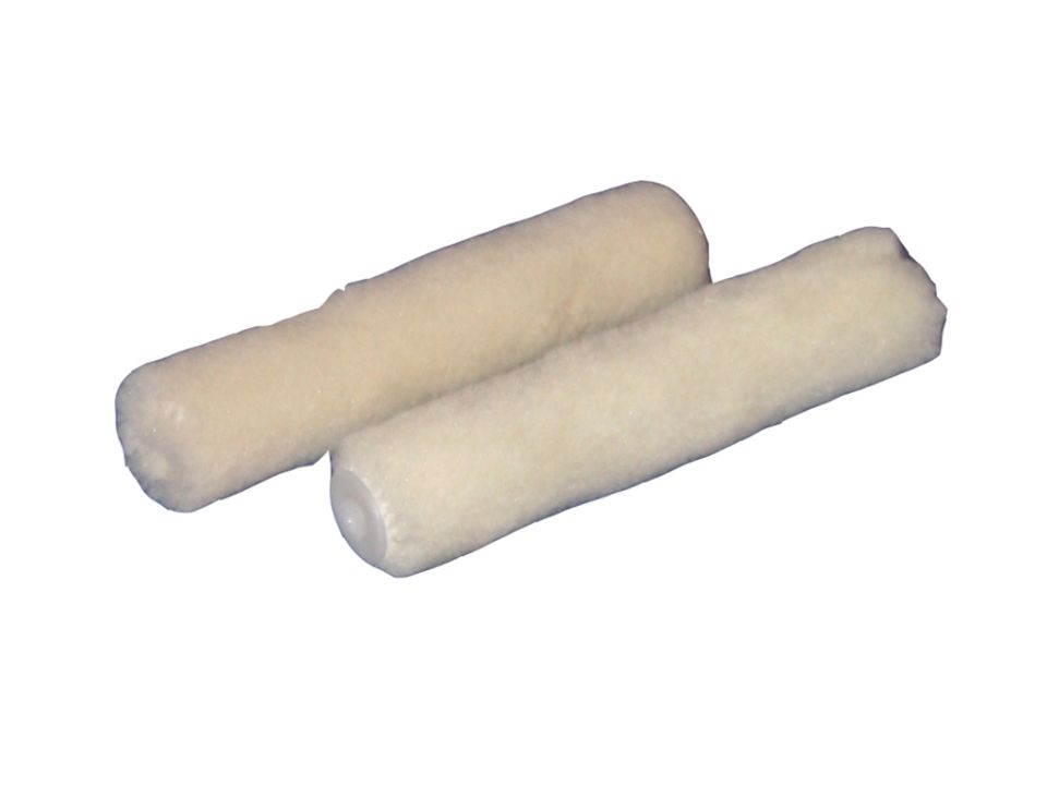 Velour Mini Roller Refills 4 Inch 2 Pack