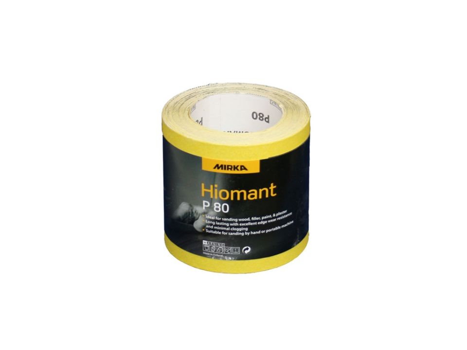 Hiomant Abrasive Sandpaper 10M Roll P80