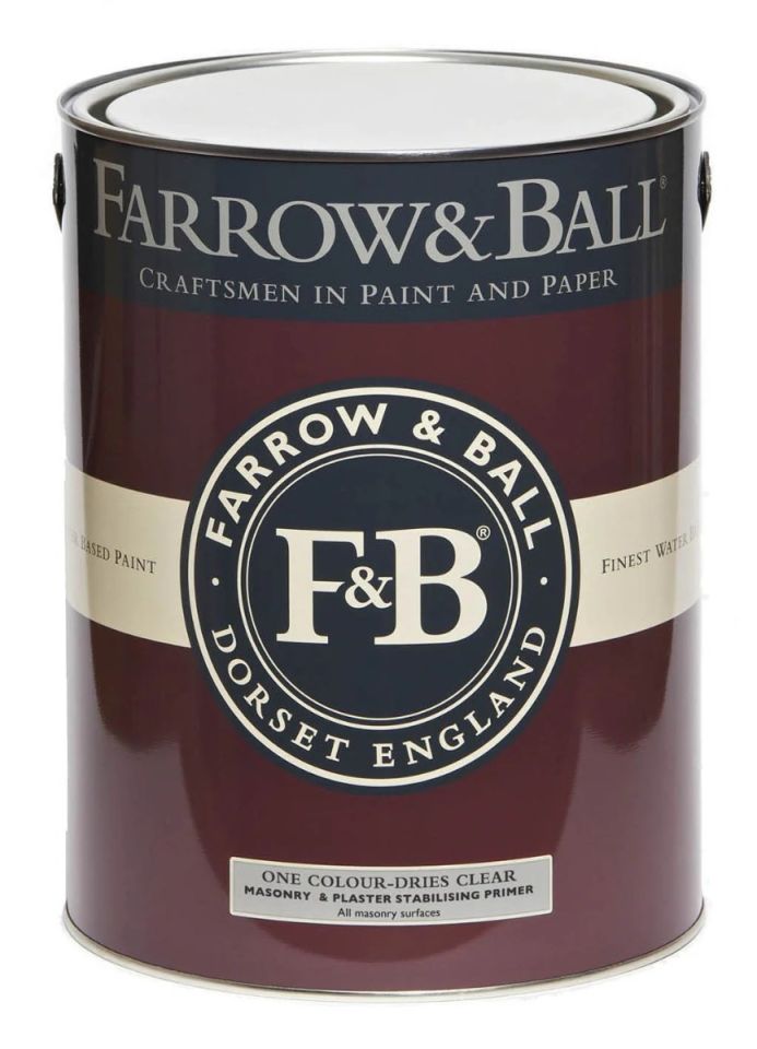 Farrow & Ball Masonry & Plaster Stabilising Primer - Clear - 5 Litres