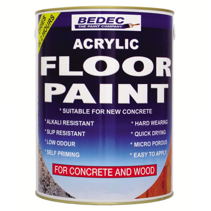 Bedec Acrylic Floor Paint Dark Green