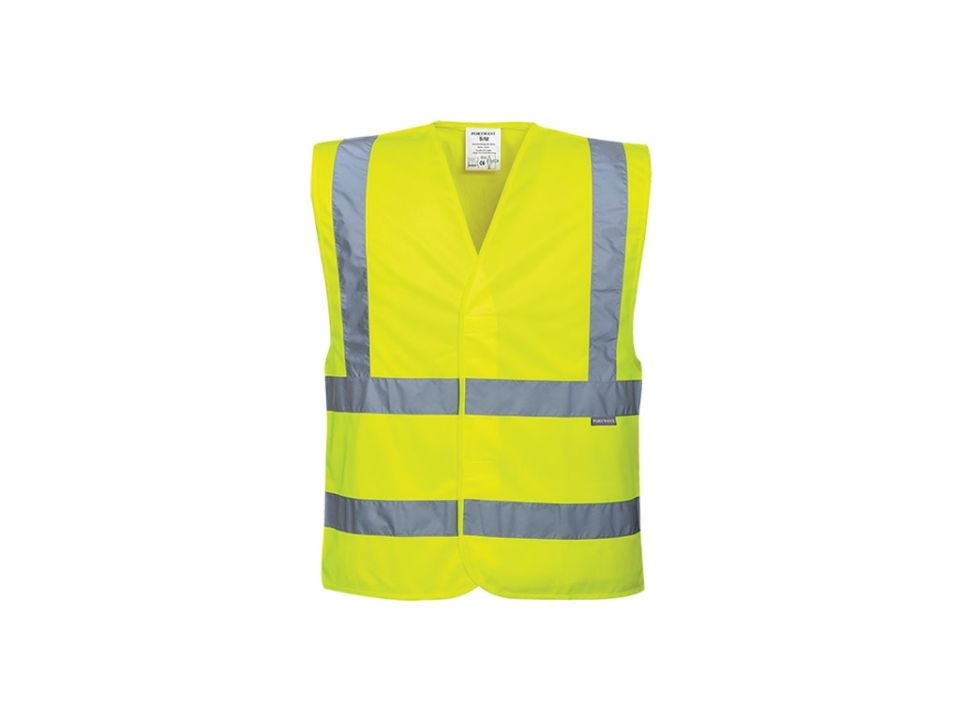 Hi-Vis Yellow Vest Band and Brace