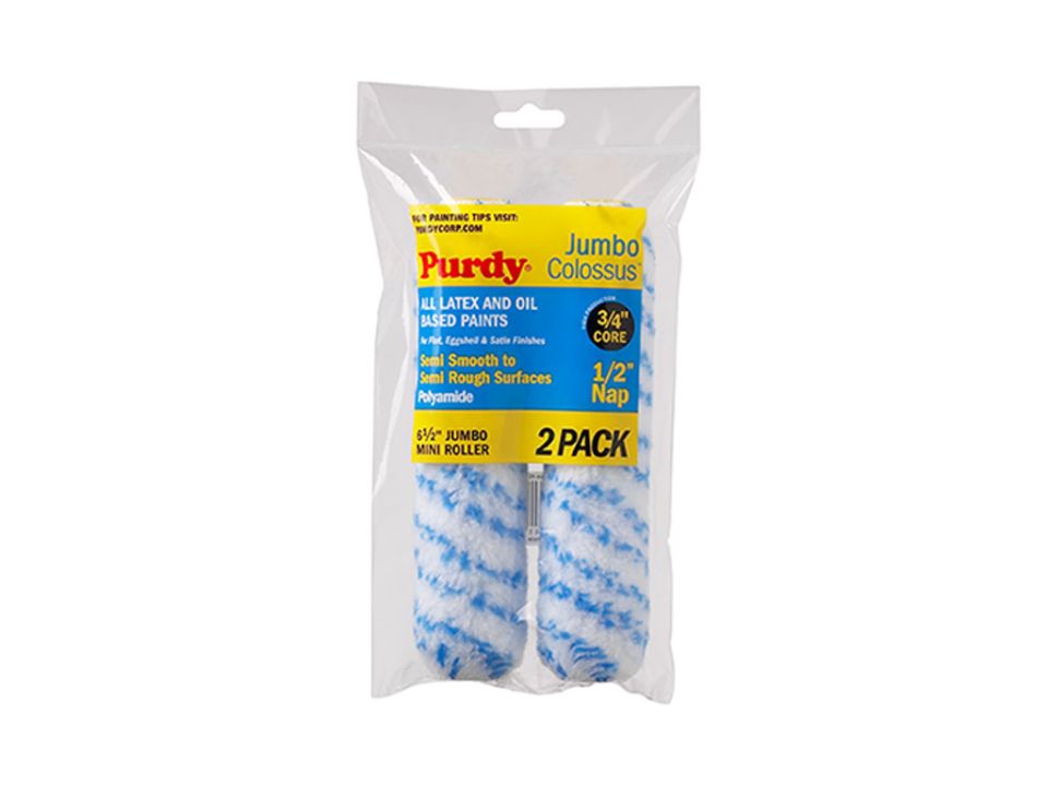 Purdy Jumbo Colossus 1/2" Short Pile 4.5 Inch 2Pk