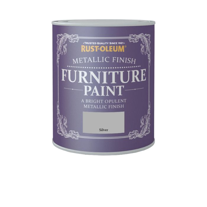 Rust-Oleum Metallic Furniture Paint - Silver
