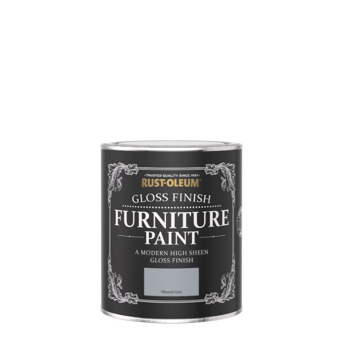 Rust-Oleum Gloss Furniture Paint - Mineral Grey
