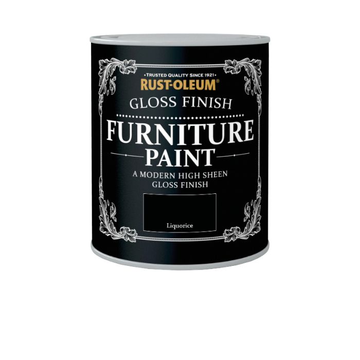 Rust-Oleum Gloss Furniture Paint - Liquorice
