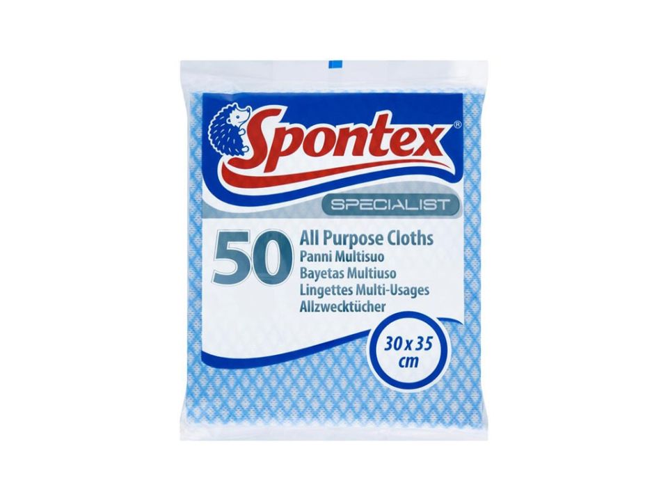 Spontex All Purpose Cloths 50pk