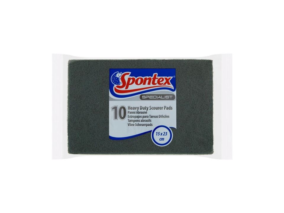 Spontex Heavy Duty Scourer Pad 10pk