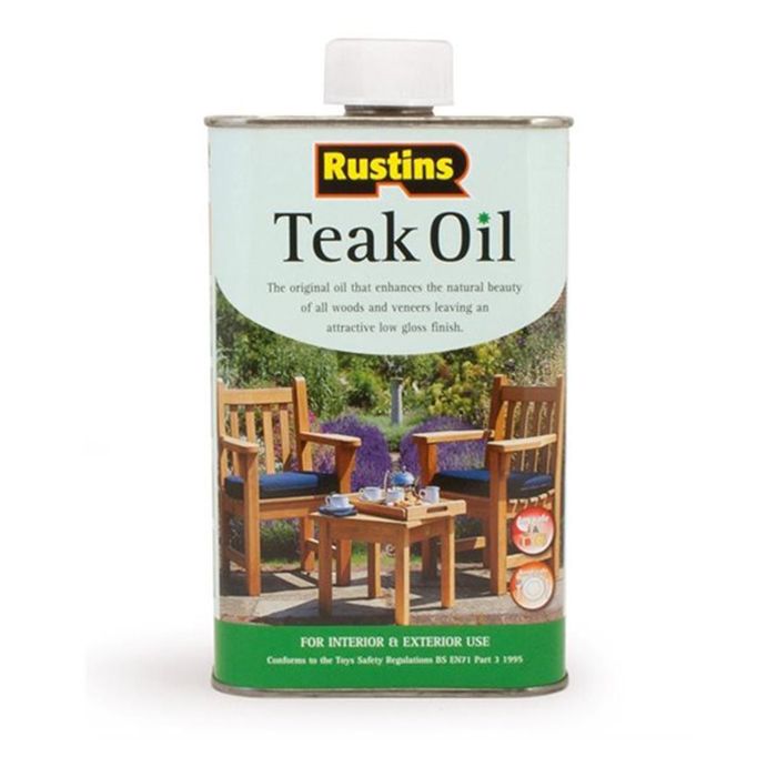 Rustins Teak Oil Clear 