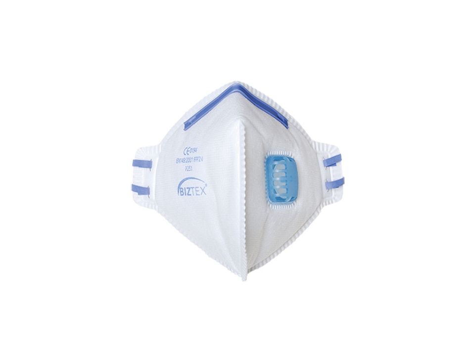 Valved Fold Flat Respirator FFP2 20Pk