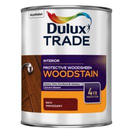 Dulux Trade Protective Woodsheen Woodstain Rich Mahogany | PaintWell