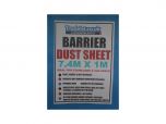 Barrier Long Dust Sheet 7.4M x 1M