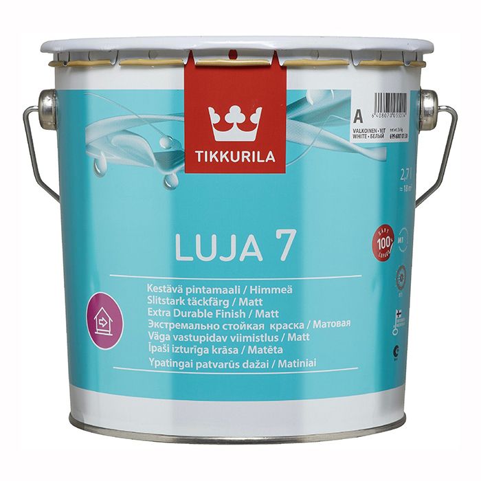 How to paint your bathroom, using Tikkurila