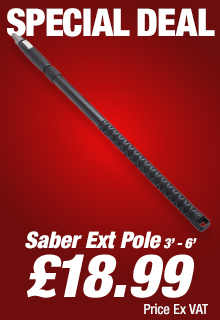 Saber Paint Roller Extension Pole